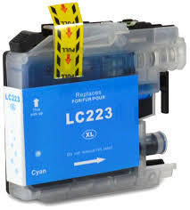 LC-223C Tinte cyan kompatibel zu Brother 9ml