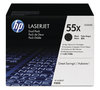 HP 55X / CE255X Doppelpack Toner black 2x12500 Seiten