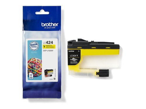BROTHER Tinte yellow LC-424Y DCP-J1200 750 Seiten