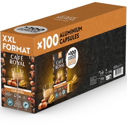 CAFE ROYAL Kaffeekapseln XXL 11005223 Caramel 100 Stk.